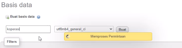 phpmyadmin import mysql
